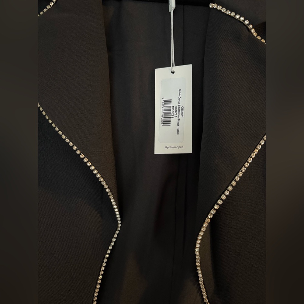 Petal & Pup Shiloh Crystal Embellished Blazer - Picture 2 of 2
